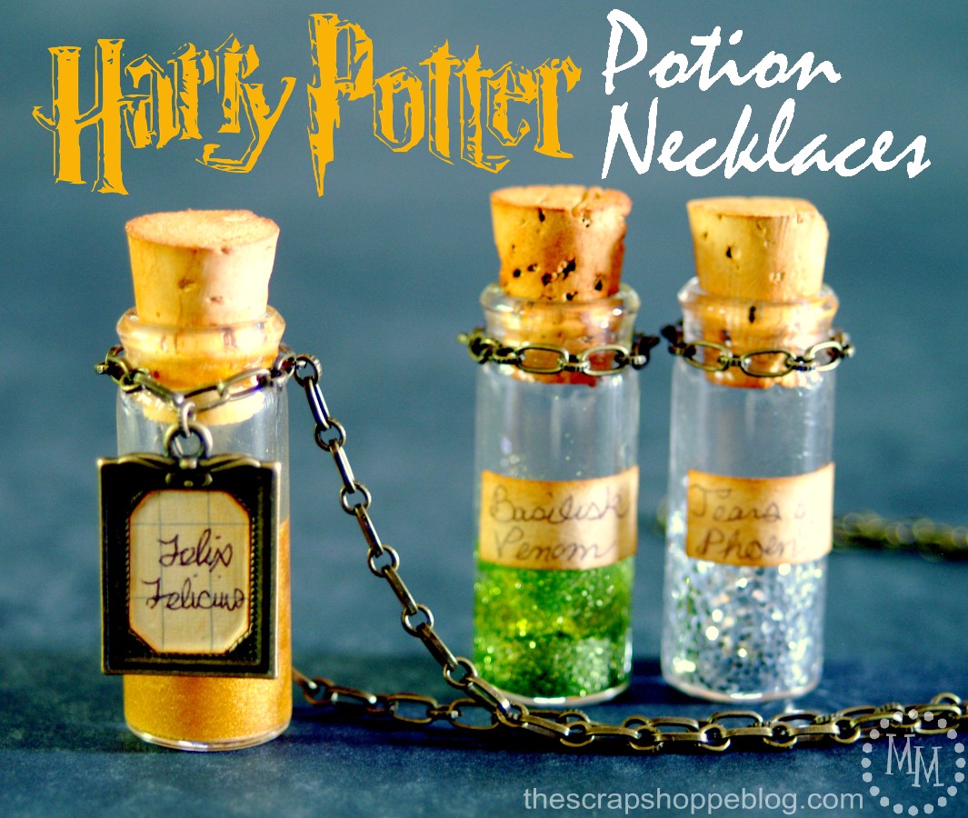 Harry Potter Potion Necklaces - The Scrap Shoppe